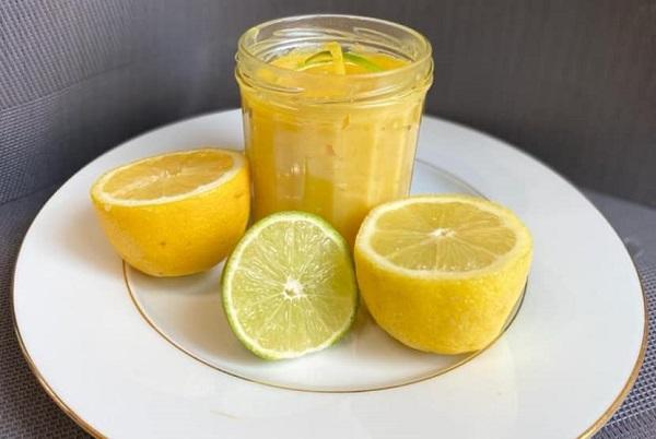 Lemon curd-recette légère-micro ondes-diététique- citron